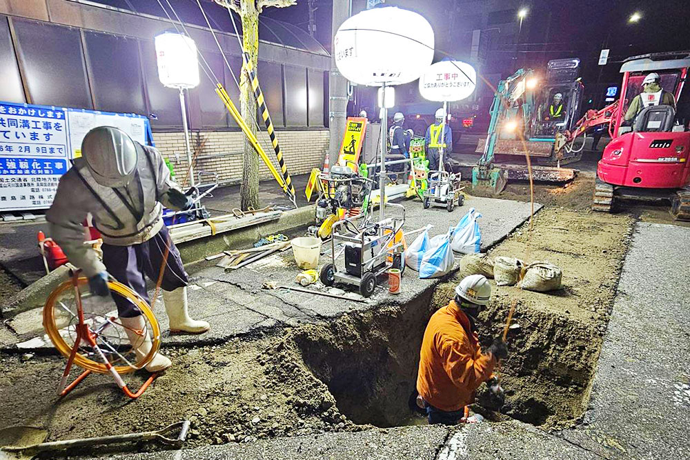 株式会社SKK　作業風景