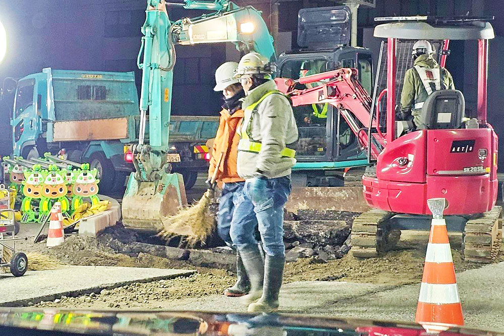 株式会社SKK　作業風景