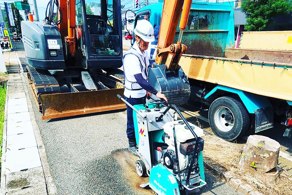 株式会社SKK　作業風景