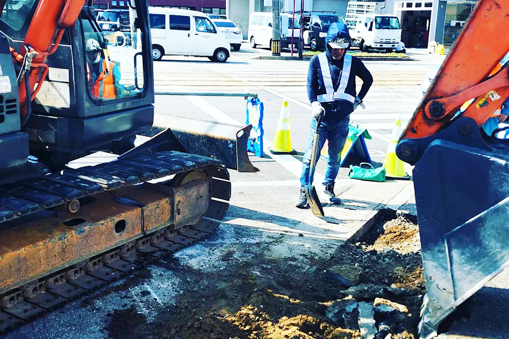 株式会社SKK　作業風景