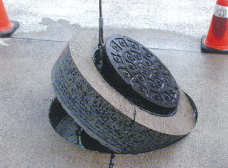 舗装切断工　舗装切断完了（コンクリート）