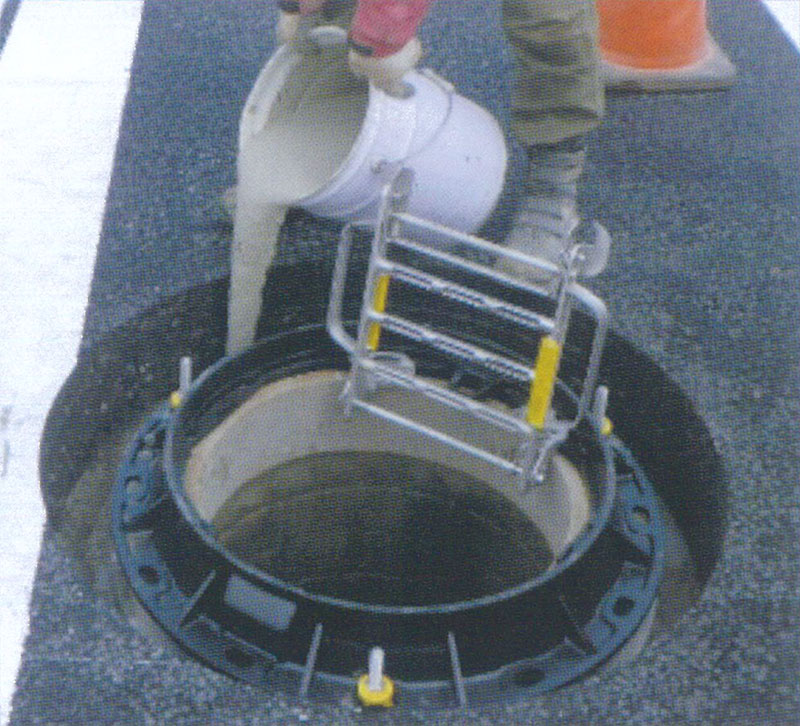 S・FモルタルA打設