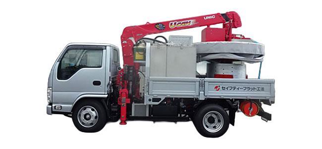 1.舗装切断工　カッター車